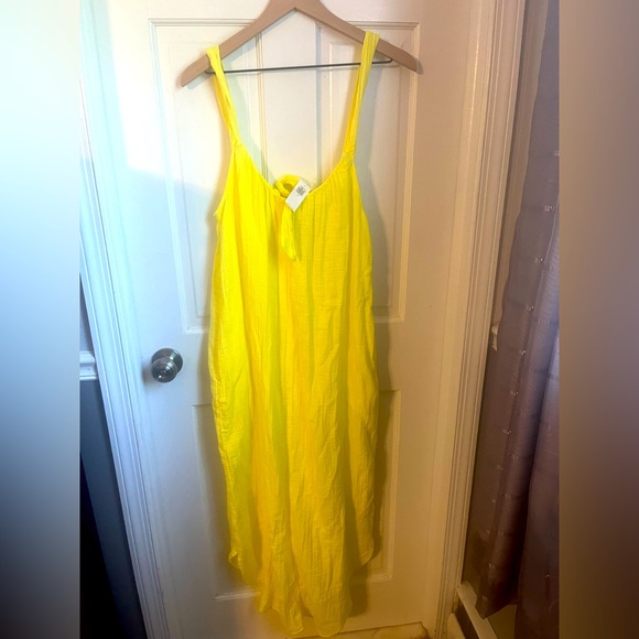 Old Navy Other - Yellow Old Navy Maxi Coverup